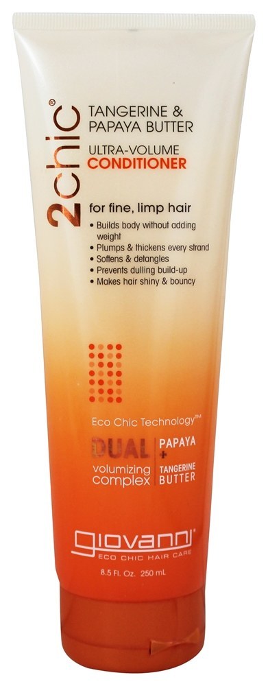 Comprar 2Chic Tangerine & Condicionador Ultra-Volume Manteiga De Papaia - 8.5 fl. oz. Giovanni