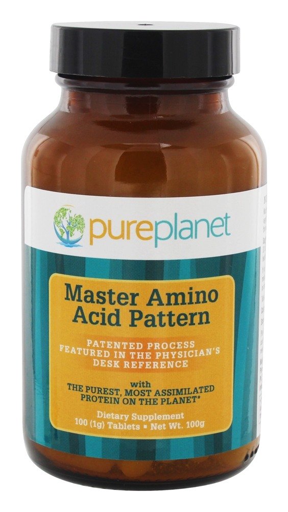 Comprar Master Amino Acid Pattern Suplemento de Proteínas Vegetariano - 100 Tablet (s) Pure Planet
