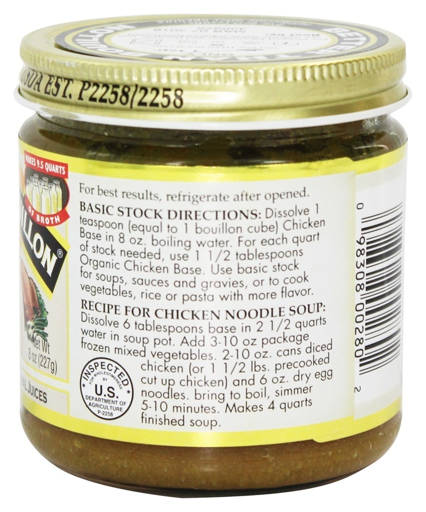 Comprar Base de Frango Orgânica - 8 oz. Better Than Bouillon - Imagem 3