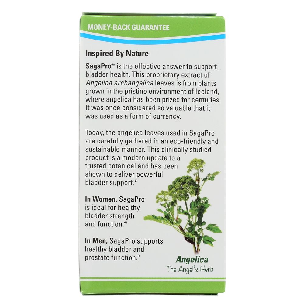 Comprar Frisado Naturalmente Sagapro Bexiga Saúde 100 mg. - 60 Tablets EuroPharma - Imagem 3