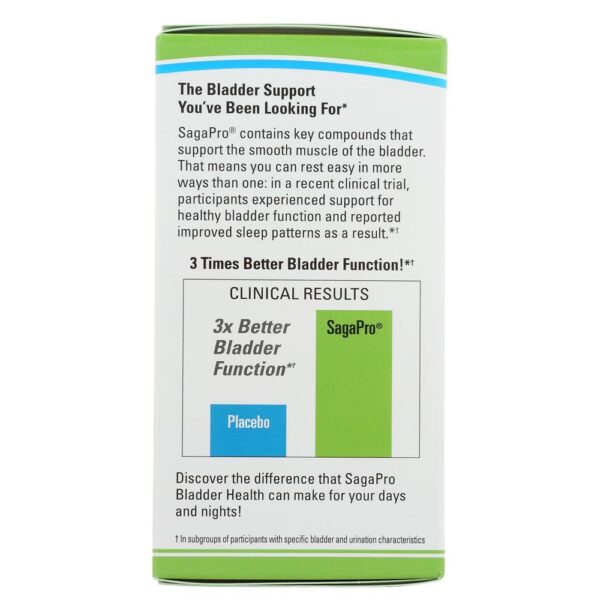 Comprar Frisado Naturalmente Sagapro Bexiga Saúde 100 mg. - 60 Tablets EuroPharma - Imagem 4