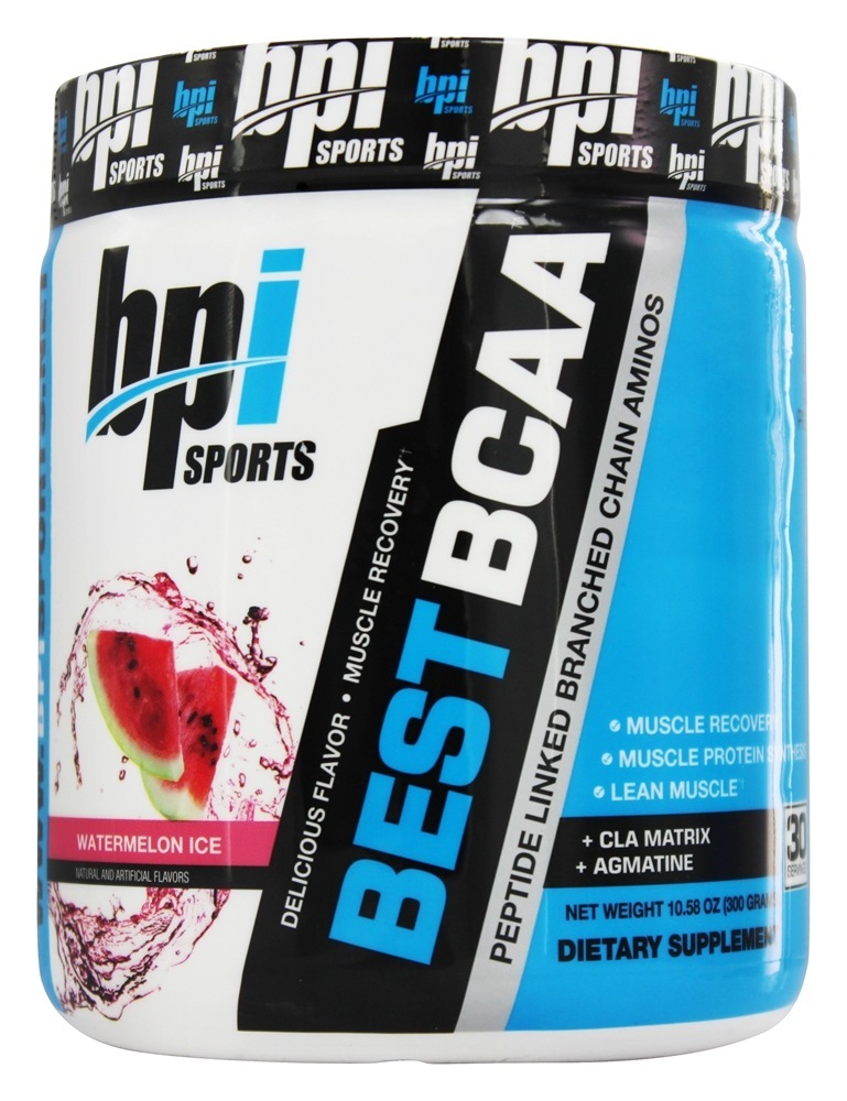 Comprar Melhor BCAA Peptide Em Pó Ligado Ramificado Cadeia Aminos Melancia Gelo - 10.58 oz. BPI Sports
