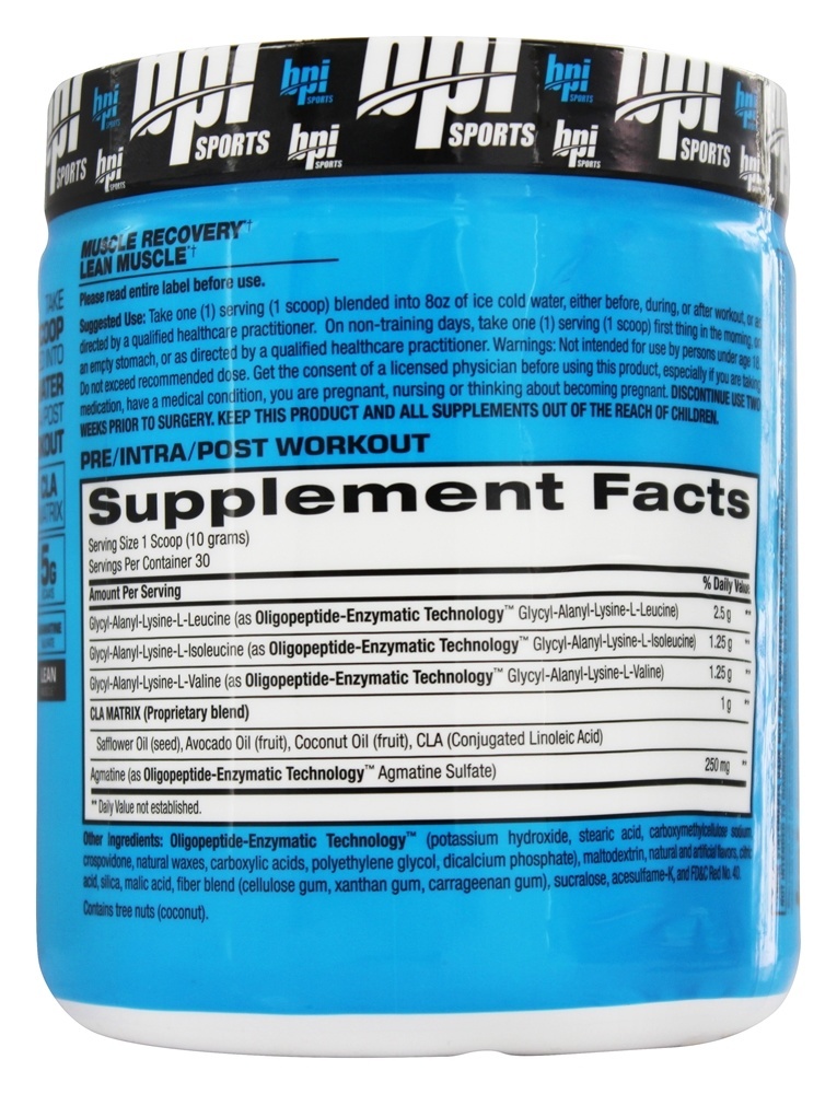 Comprar Melhor BCAA Peptide Em Pó Ligado Ramificado Cadeia Aminos Melancia Gelo - 10.58 oz. BPI Sports - Imagem 2