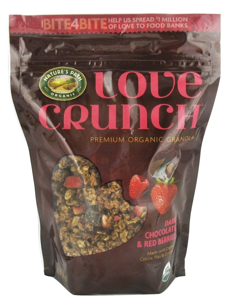 Comprar Prêmio Orgânico Amor Crise Granola Escuro Chocolate & Vermelho Bagas - 11.5 oz. Nature's Path Organic