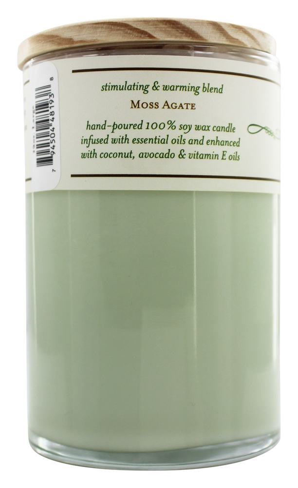 Comprar Massagem & Aromaterapia Soja Vela Alecrim & Branco Sábio - 12 oz. Terra Essential Scents - Imagem 2