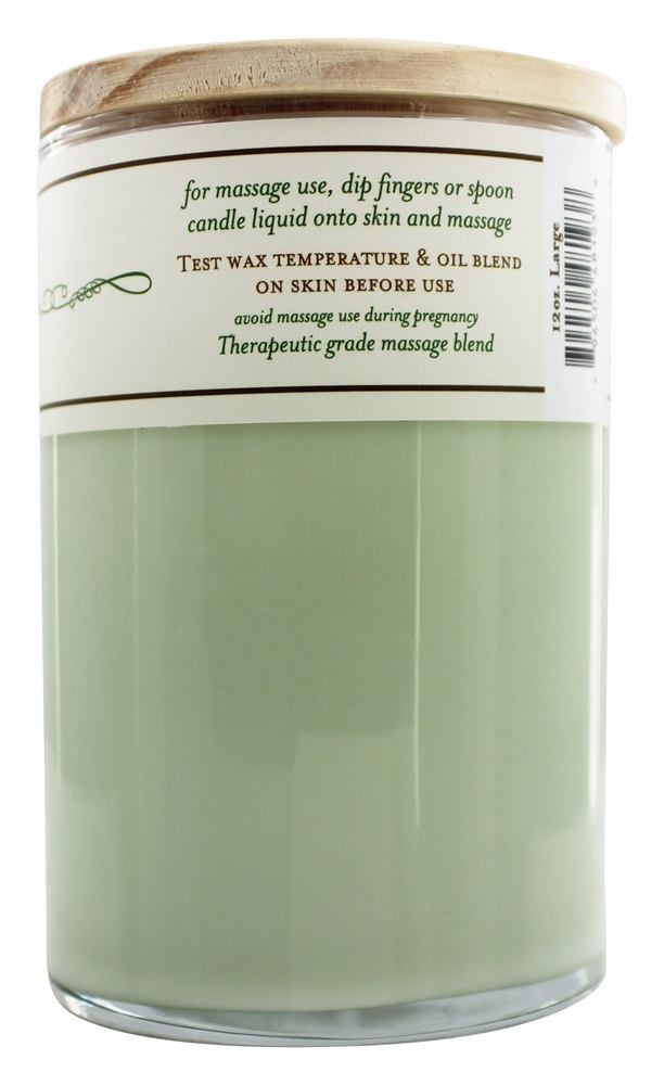 Comprar Massagem & Aromaterapia Soja Vela Alecrim & Branco Sábio - 12 oz. Terra Essential Scents - Imagem 3