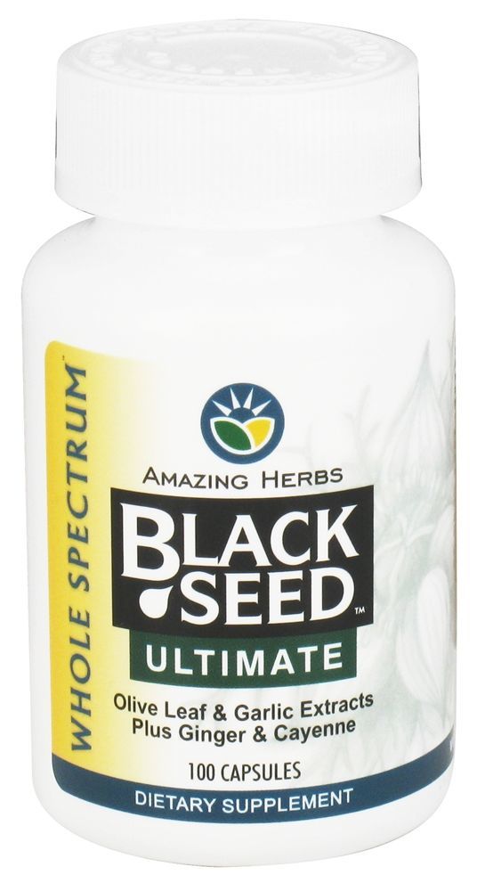 Comprar Semente Negra Final - Cápsulas 100 Amazing Herbs