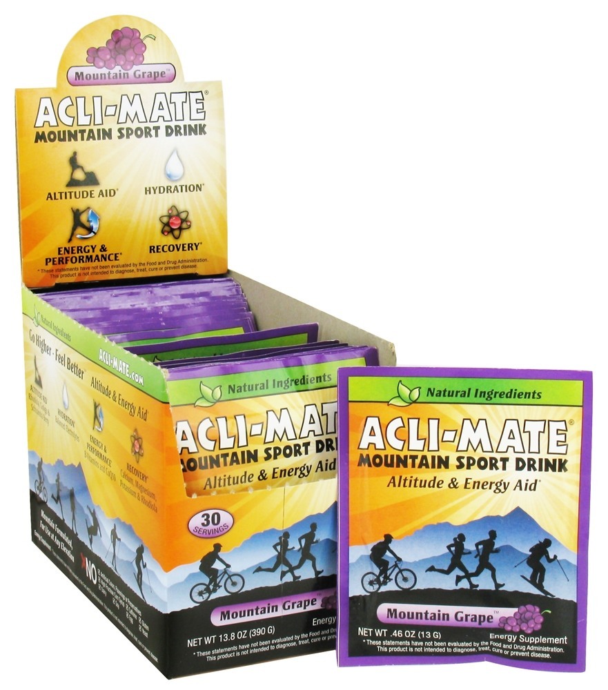 Comprar Montanha esporte bebida montanha uva - 30 Pacotes (s) Acli-Mate