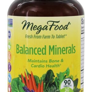 Comprar Equilibrado Minerais para Osso & Cardio Saúde Manutenção - 90 Tablets MegaFood