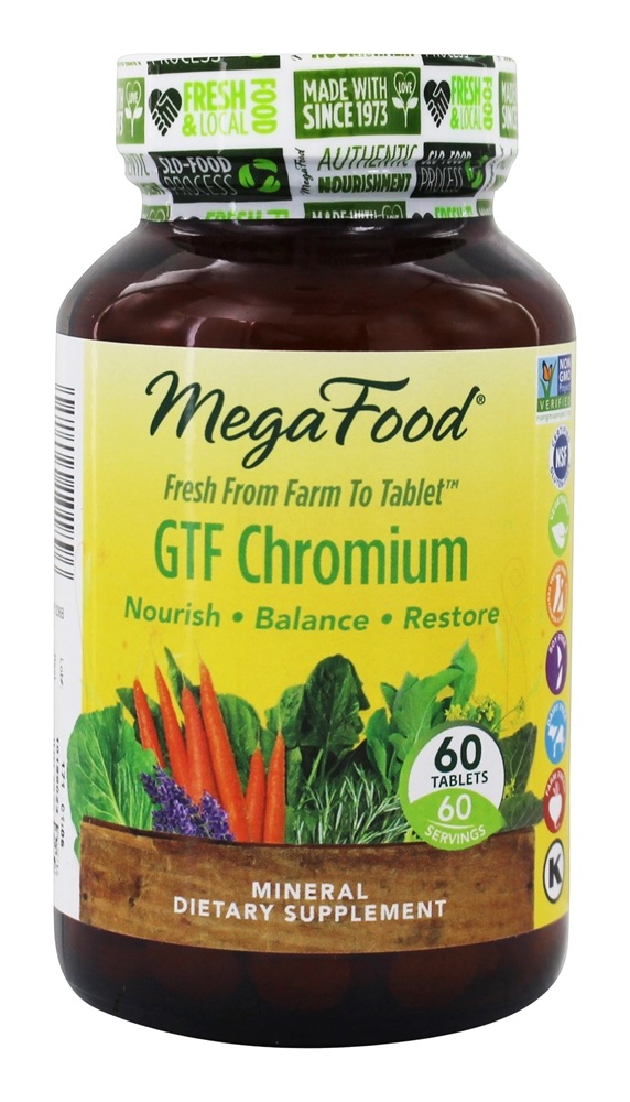Comprar Cromo GTF - 60 Tablets MegaFood