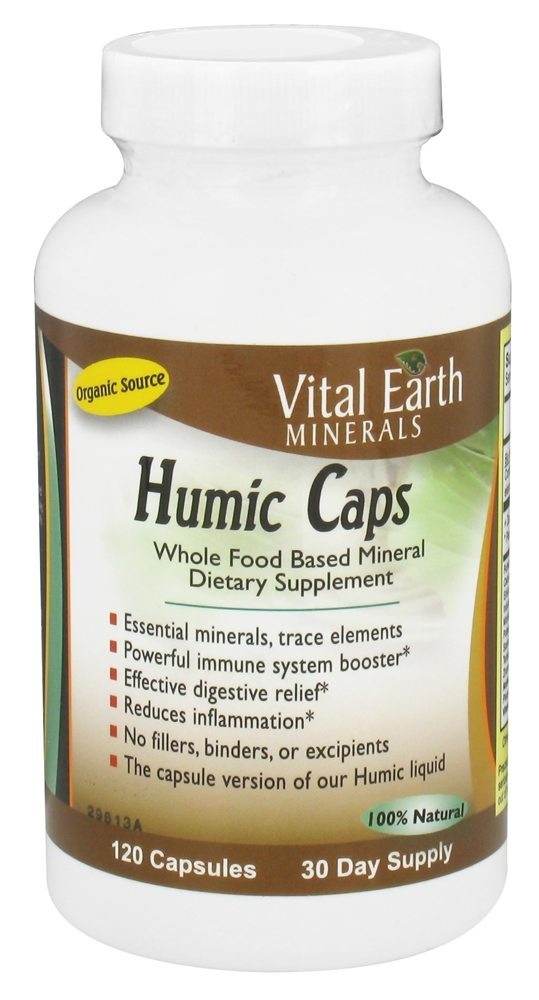 Comprar Tampas Humic 600 mg. - Cápsulas 120 Vital Earth