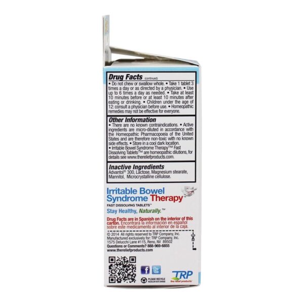 Comprar Terapia da Síndrome do Cólon Irritável - 70 Tablets TRP Company - Imagem 4