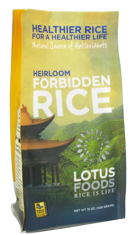 Comprar Arroz preto proibido da herança - 15 oz. Lotus Foods