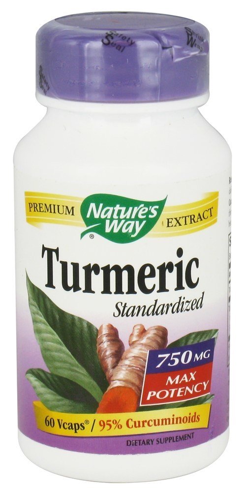Comprar Extrato Premium Padronizado de Cúrcuma 750 mg. - Cápsulas vegetarianas 60 Nature's Way