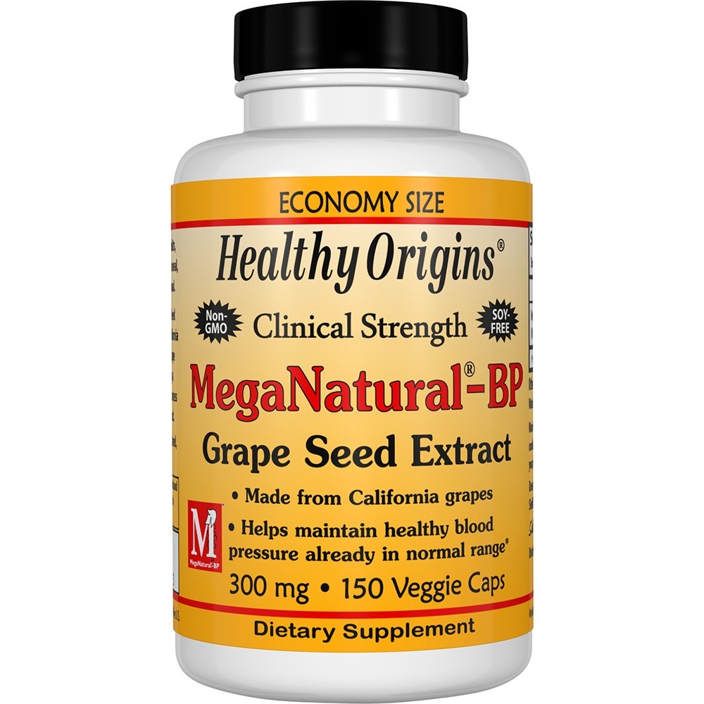 Comprar MegaNatural-BP Extrato de Semente de Uva 300 mg. - Cápsulas 150 Healthy Origins