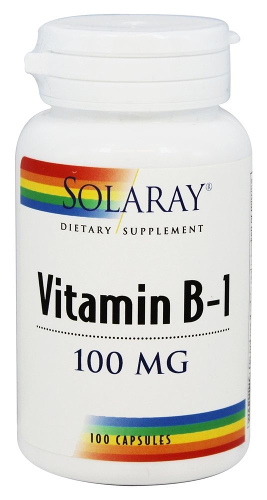Comprar Vitamina B1 100 mg. - Cápsulas 100 Solaray