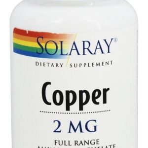 Comprar Cobre 2 mg. - Cápsulas 100 Solaray