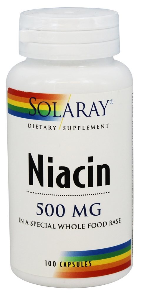 Comprar Niacina 500 mg. - Cápsulas 100 Solaray