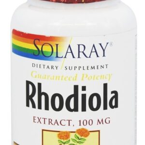 Comprar Potência Garantida de Extrato de Rhodiola 100 mg. - Cápsulas vegetarianas 30 Solaray