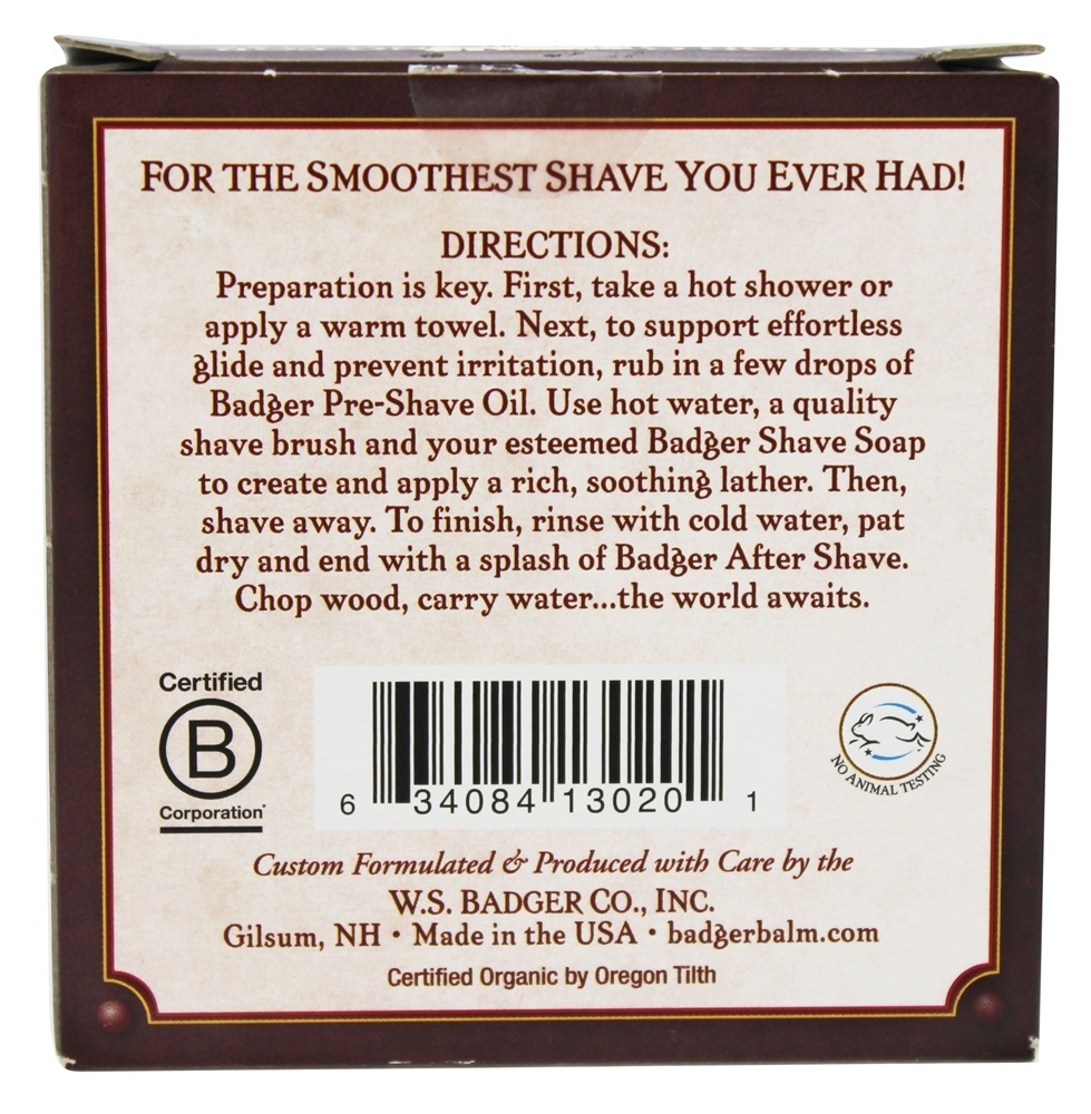 Comprar Sabonete para o Cuidado do Homem - 3.15 oz. Badger - Imagem 3