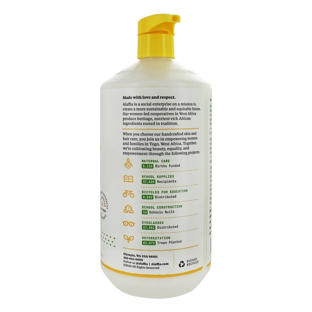 Comprar Todos os dias Contition Hidratante de Coco Perfume de Lima e Coco - 32 fl. oz. Alaffia - Imagem 3