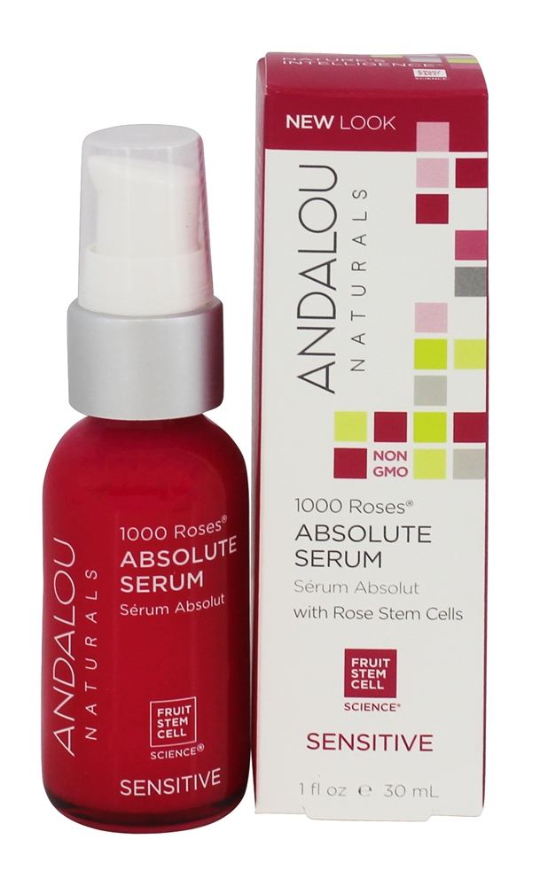 Comprar 1000 Rosas Absoluto Soro com Rosa Haste Células - 1 fl. oz. Andalou Naturals