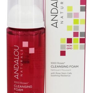 Comprar 1000 Rosas Limpeza Espuma com Rosa Haste Células - 5.5 fl. oz. Andalou Naturals