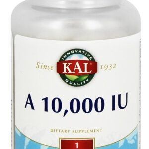 Comprar Vitamina A 10000 UI - Cápsulas vegetarianas 100 Kal