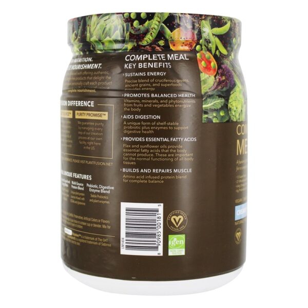 Comprar Feijão de baunilha cremoso de proteína vegetal completa - 1 lb. PlantFusion - Imagem 4