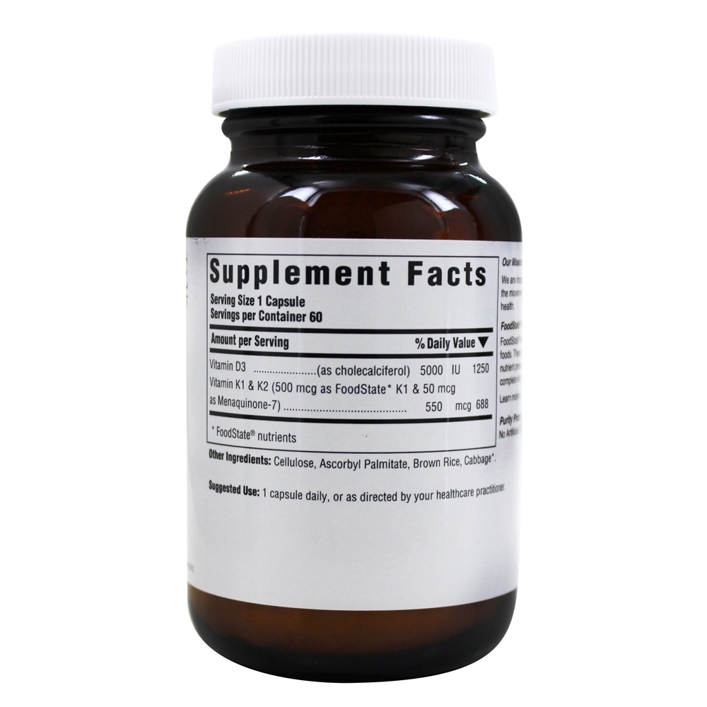 Comprar Vitamina D3 5000 UI - Cápsulas 60 Innate Response Formulas - Imagem 2