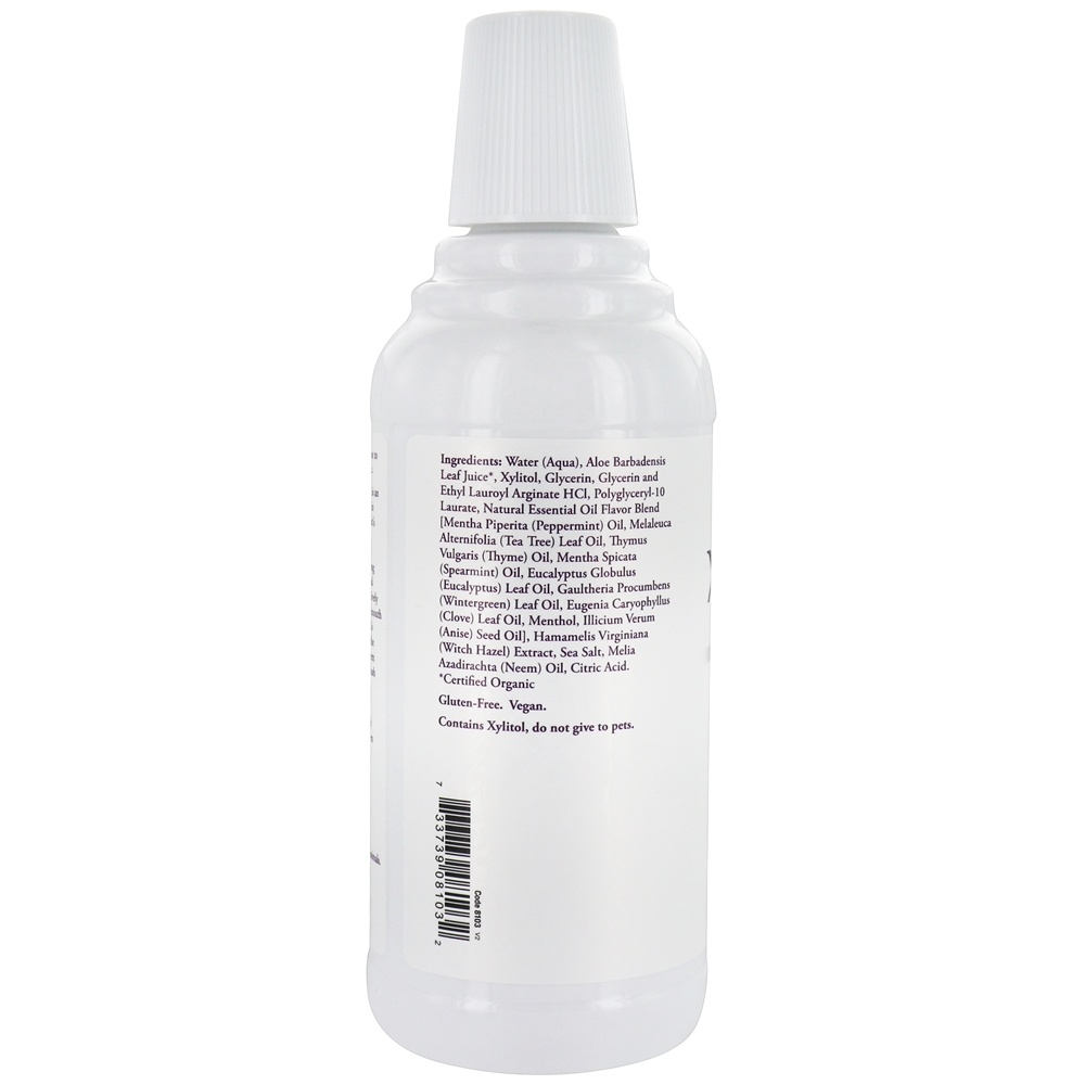 Comprar NOW Solutions XyliWhite Colutório Neem sem flúor e sabor a menta da árvore do chá - 16 fl. oz. NOW Foods - Imagem 3