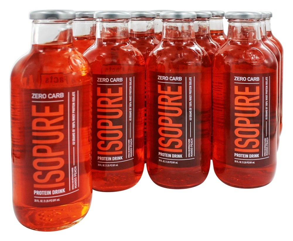 Comprar Isopure Zero Carb RT Manga Pêssego - 20 fl. oz. Nature's Best - Imagem 3