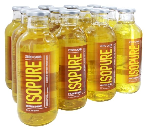 Comprar Isopure Zero Carb RT Ananás Laranja Banana - 20 fl. oz. Nature's Best - Imagem 4