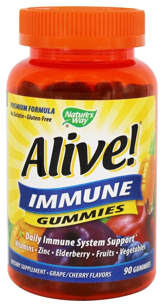 Comprar Alive! Imune - 90 Gummies Nature's Way