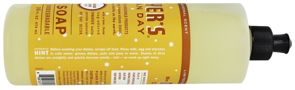 Comprar Sabonete Líquido Limpo Dia Sabonete Líquido Laranja - 16 fl. oz. Mrs. Meyer's - Imagem 3