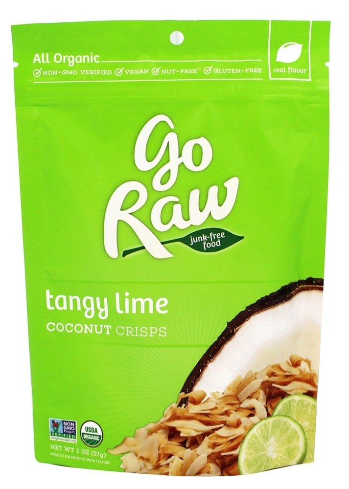 Comprar Orgânico Cru Coco Batatas fritas Tangy Cal - 2 oz. Go Raw