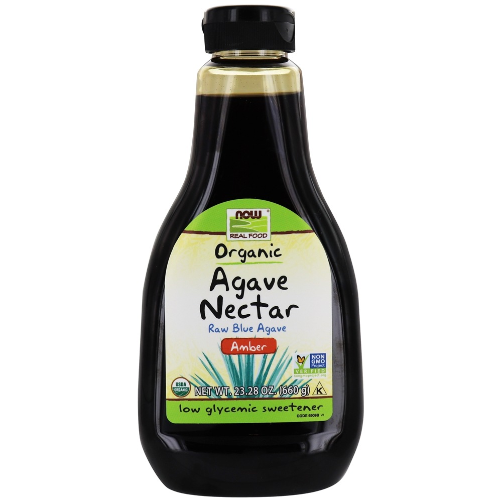 Comprar NOW Real Food Agave Orgânico Néctar Âmbar - 23.28 oz. NOW Foods
