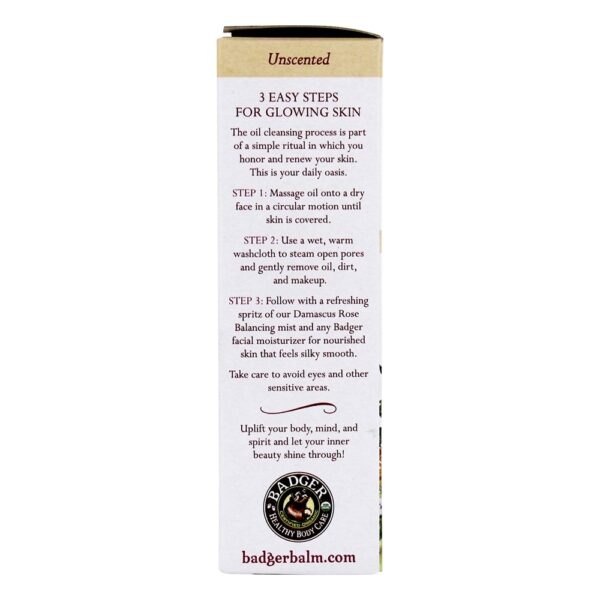 Comprar Óleo de limpeza facial sem cheiro - 2 fl. oz. Badger - Imagem 4