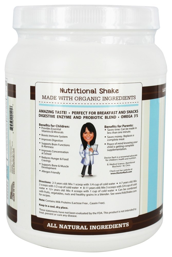 Comprar Creme Baunilha Nutritivo - 22.75 oz. KidzShake - Imagem 3