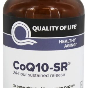 Comprar Envelhecimento saudável CoQ10-SR - Cápsulas vegetarianas 60 Quality Of Life Labs