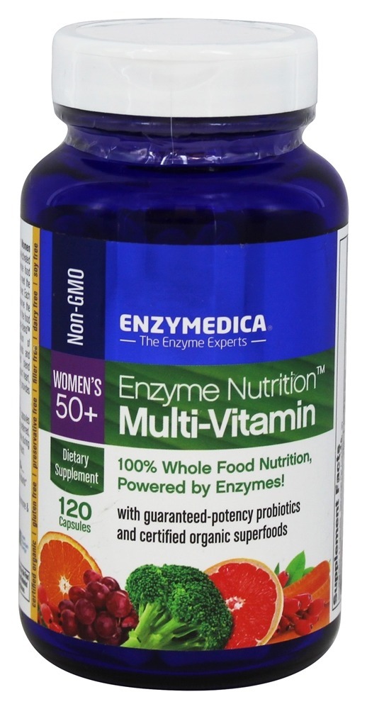 Comprar Nutrição Enzimática Multi-Vitamina para Mulheres 50 + - Cápsulas 120 Enzymedica