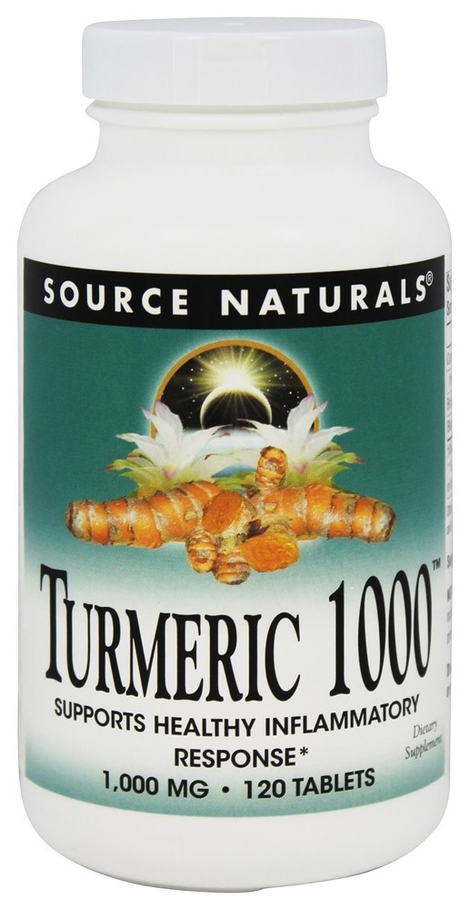 Comprar Cúrcuma 1000 mg. - 120 Tablets Source Naturals