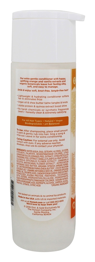 Comprar Condicionador Honesto Baunilha De Laranja Doce - 10 fl. oz. The Honest Company - Imagem 2