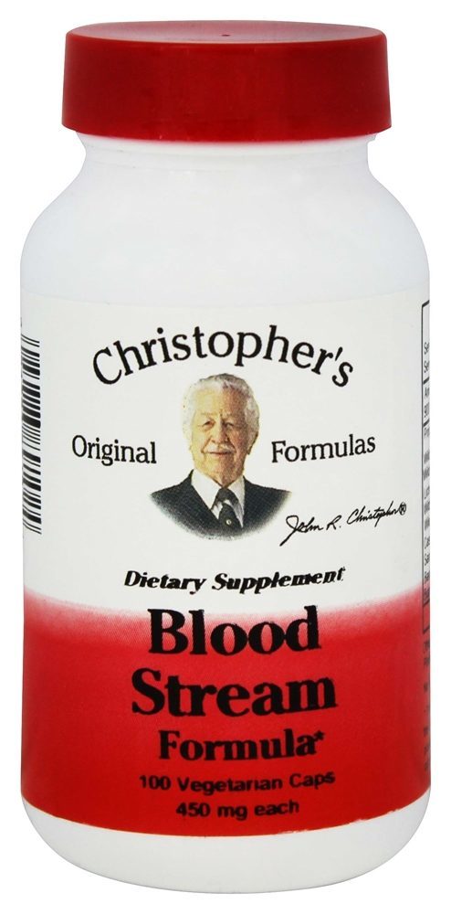 Comprar Fórmula da corrente sanguínea 450 mg - Cápsulas vegetarianas 100 Dr. Christopher's Original Formulas