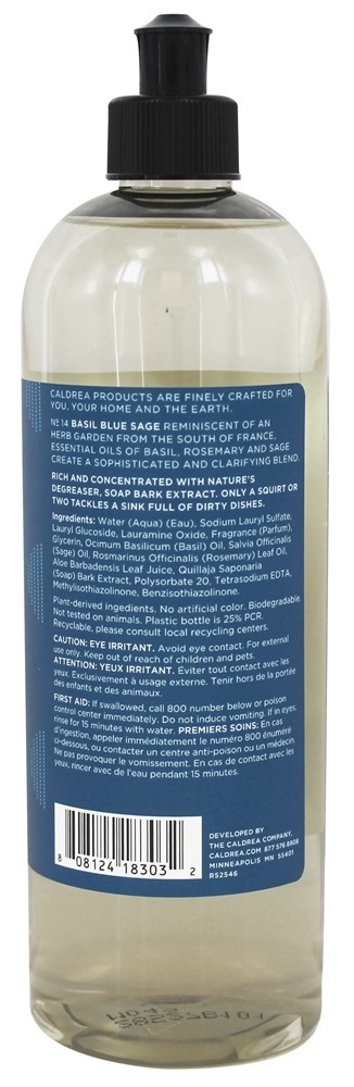 Comprar Sábio do azul da manjericão do sabão do prato - 16 fl. oz. Caldrea - Imagem 2
