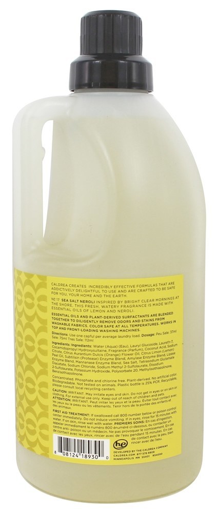 Comprar Lavanderia Detergente Mar Sal Neroli - 64 fl. oz. Caldrea - Imagem 2