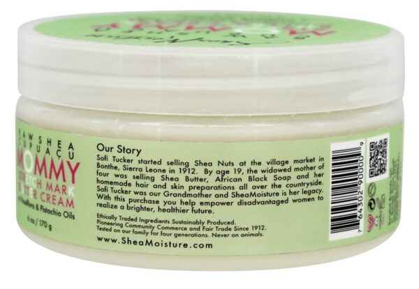 Comprar Cru Karité Cupuacu Mamãe Esticar Marcar Manteiga Creme - 6 oz. Shea Moisture - Imagem 4