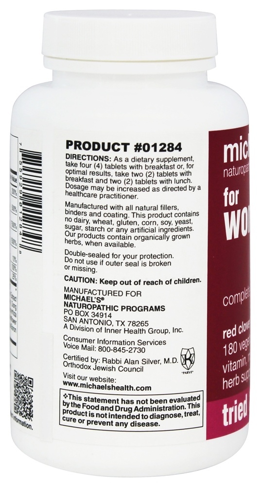 Comprar Para Mudanças Femininas Complete Menopaause Support - 180 Comprimidos vegetarianos Michael's Naturopathic Programs - Imagem 3