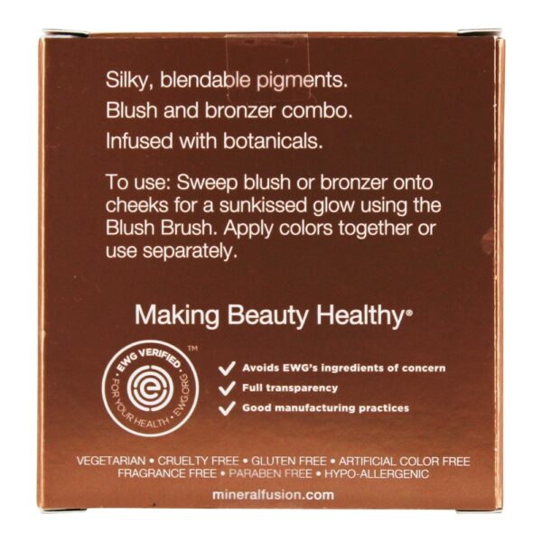 Comprar Blonzer Blush e Bronzer Duo - 0.29 oz. Mineral Fusion - Imagem 4