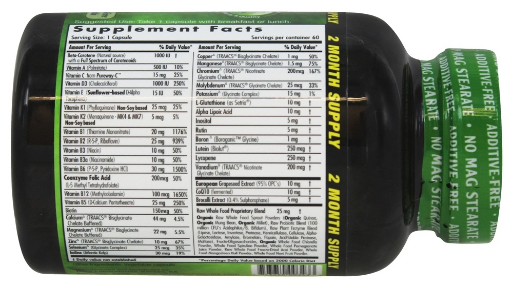 Comprar Feminino 45 + Multi Vit-A-Min - Cápsulas vegetarianas 60 Emerald Labs - Imagem 2